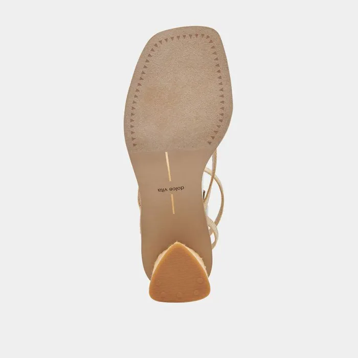 Heels Shop Dolce Vita Banita Sandals Lt Natural Raffia Lt Natural Raffia
