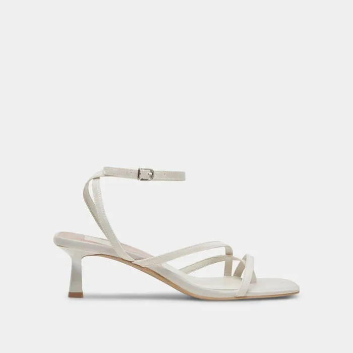 Heels Shop Dolce Vita Betsi Heels Off White Satin Designer Off White Wedding Heels Off White Satin