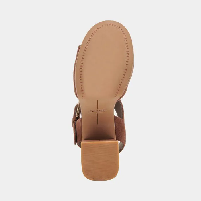 Heels Shop Dolce Vita Bobby Heels Cocoa Suede Cocoa Suede