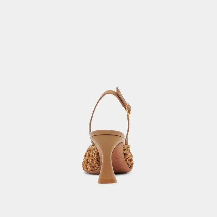 Heels Shop Dolce Vita Gloria Heels Natural Woven Natural Woven