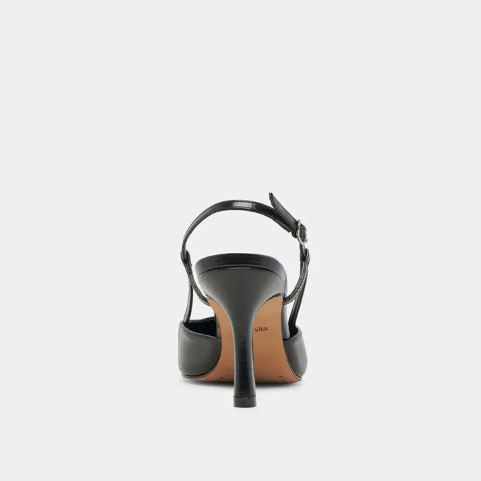 Heels Shop Dolce Vita Kim Heels Midnight Crinkle Patent Midnight Crinkle Patent