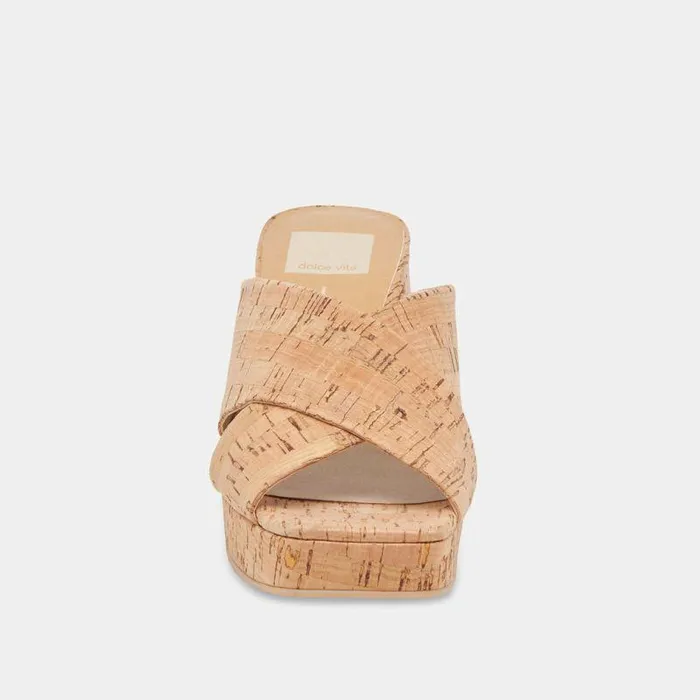 Heels Shop Dolce Vita Martin Heels Natural Cork Natural Cork