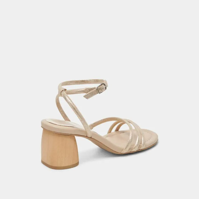 Heels Shop Dolce Vita Mikael Heels Light Gold Nubuck Light Gold Nubuck