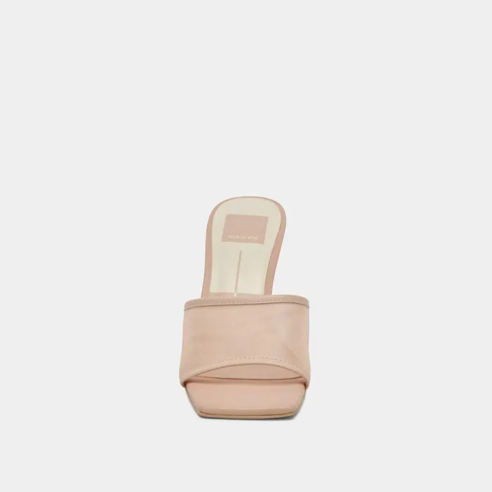 Heels Shop Dolce Vita Narda Heels Blush Mesh Blush Mesh