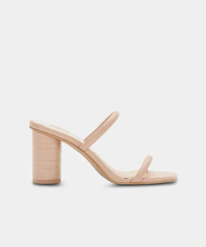 Heels Shop Dolce Vita Noles Heels Cream Stella Women039s Chunky Round Heels Cream Stella