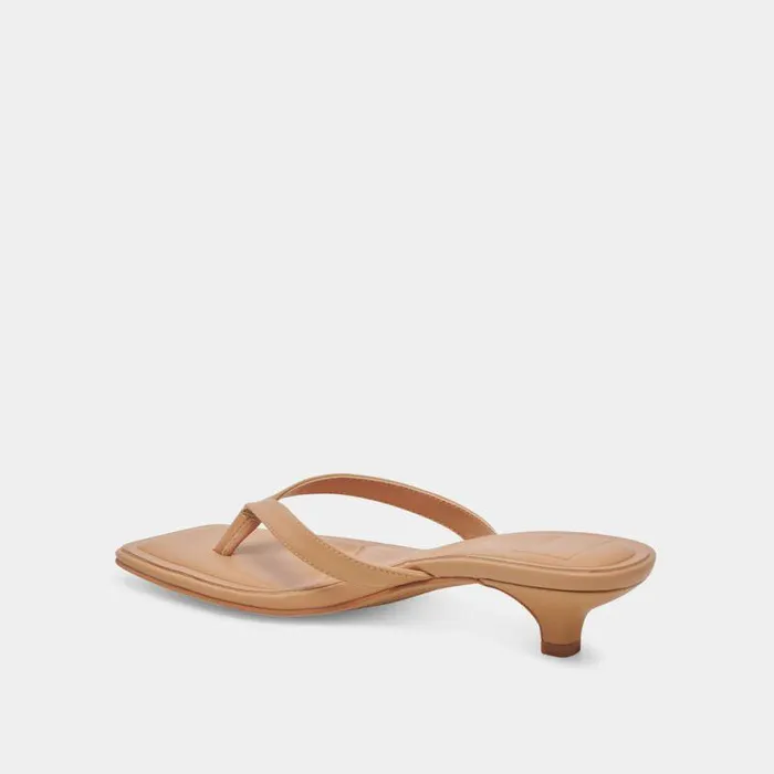 Heels Shop Dolce Vita Tasiah Sandals Light Tan Leather Light Tan Leather
