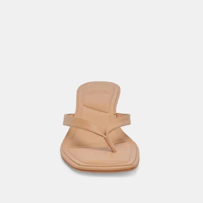Heels Shop Dolce Vita Tasiah Sandals Light Tan Leather Light Tan Leather