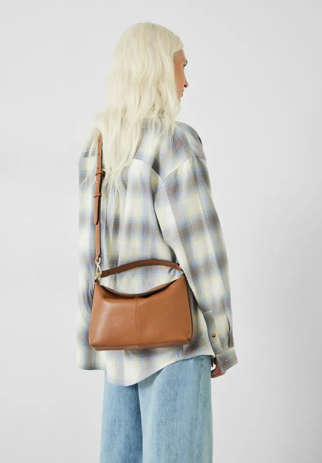 Hush Bags Women Stevie Leather Crossbody Bag Tan