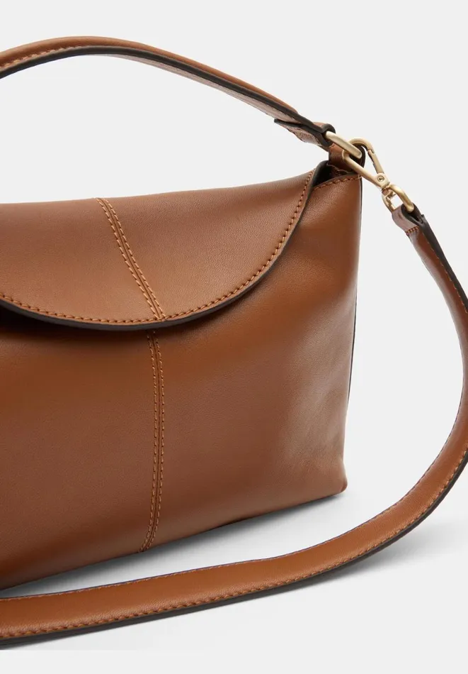 Hush Bags Women Stevie Leather Crossbody Bag Tan