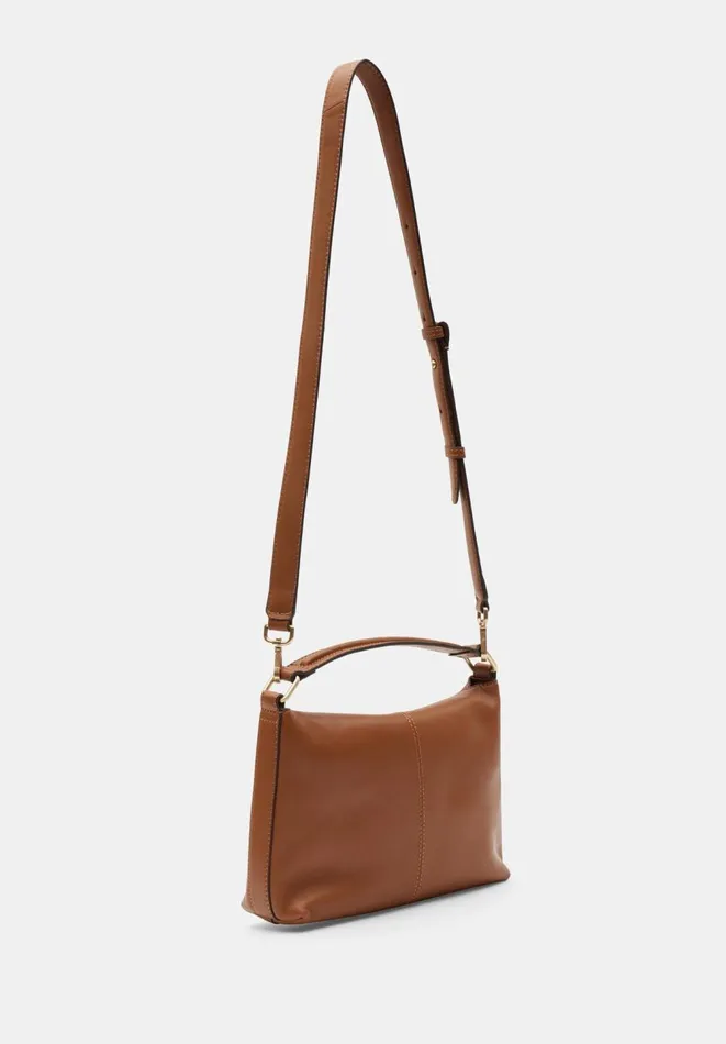 Hush Bags Women Stevie Leather Crossbody Bag Tan
