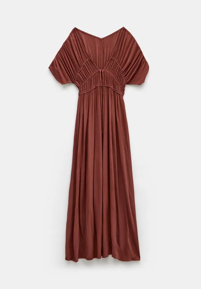Hush Dresses Women Grace Lightweight Maxi Dress Chocolate Brown Hush Dresses Women Grace Lightweight Maxi Dress Chocolate Brown