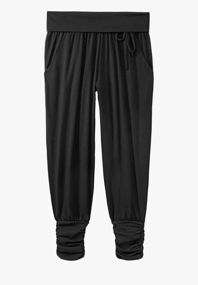 Hush Joggers and Leggings Women Alexa Harem Trousers Black Hush Joggers and Leggings Women Alexa Harem Trousers Black