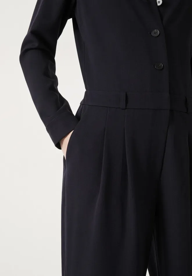 Hush Jumpsuits Women Elora Relaxed Tailored Jumpsuit Midnight Navy Hush Jumpsuits Women Elora Relaxed Tailored Jumpsuit Midnight Navy