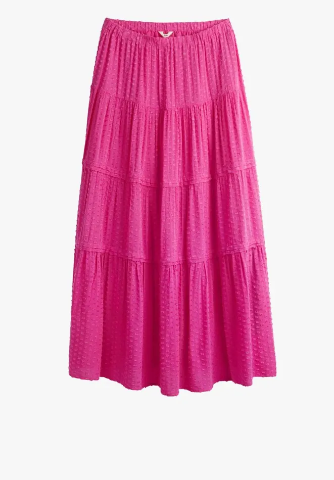 Hush Skirts Women Branwen Pintucked Maxi Skirt Fuchsia Hush Skirts Women Branwen Pintucked Maxi Skirt Fuchsia