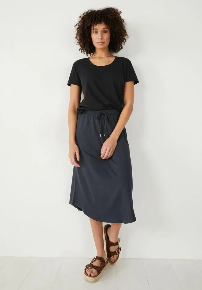 Hush Skirts Women Ridley Textured Skirt Black Hush Skirts Women Ridley Textured Skirt Black