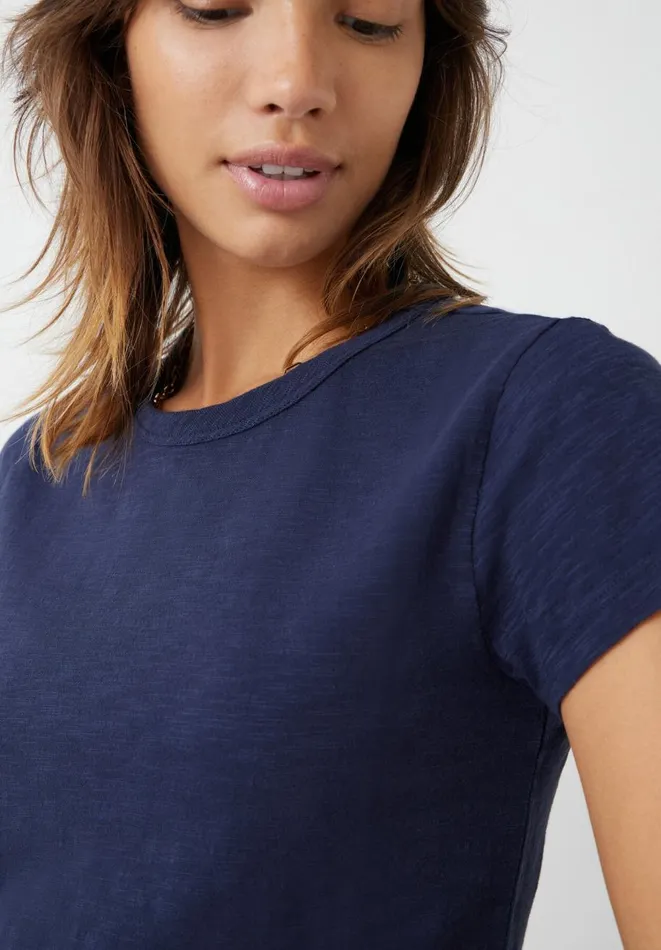 Hush Tops and Tshirts Women Slim Fit Crew TShirt Midnight Hush Tops and Tshirts Women Slim Fit Crew TShirt Midnight