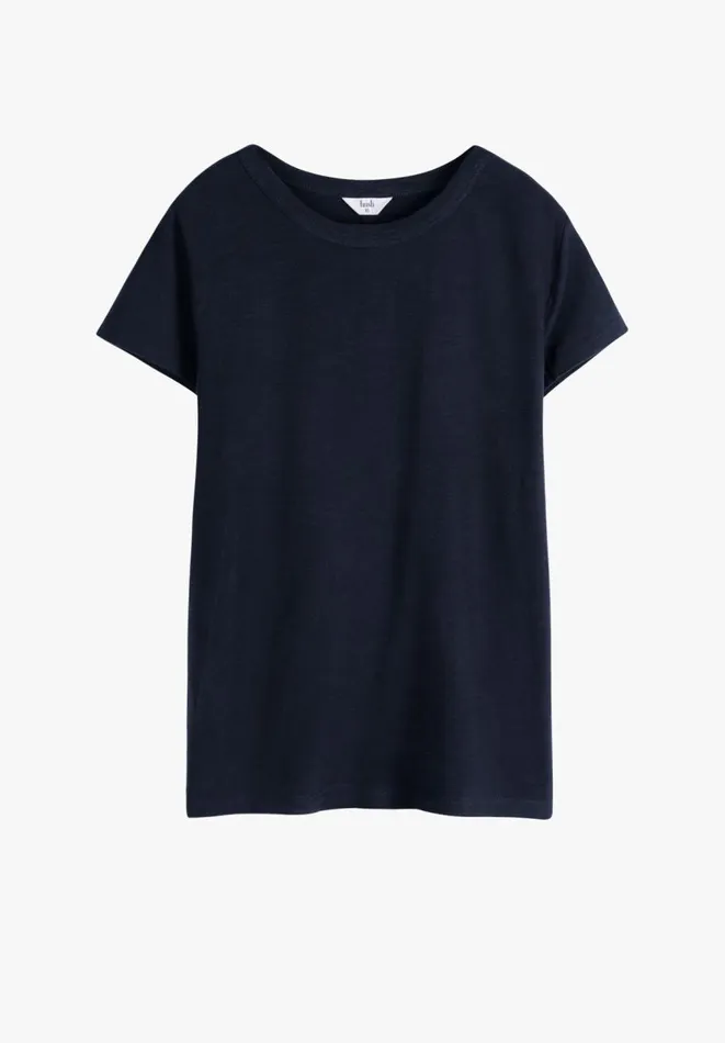 Hush Tops and Tshirts Women Slim Fit Crew TShirt Midnight Hush Tops and Tshirts Women Slim Fit Crew TShirt Midnight