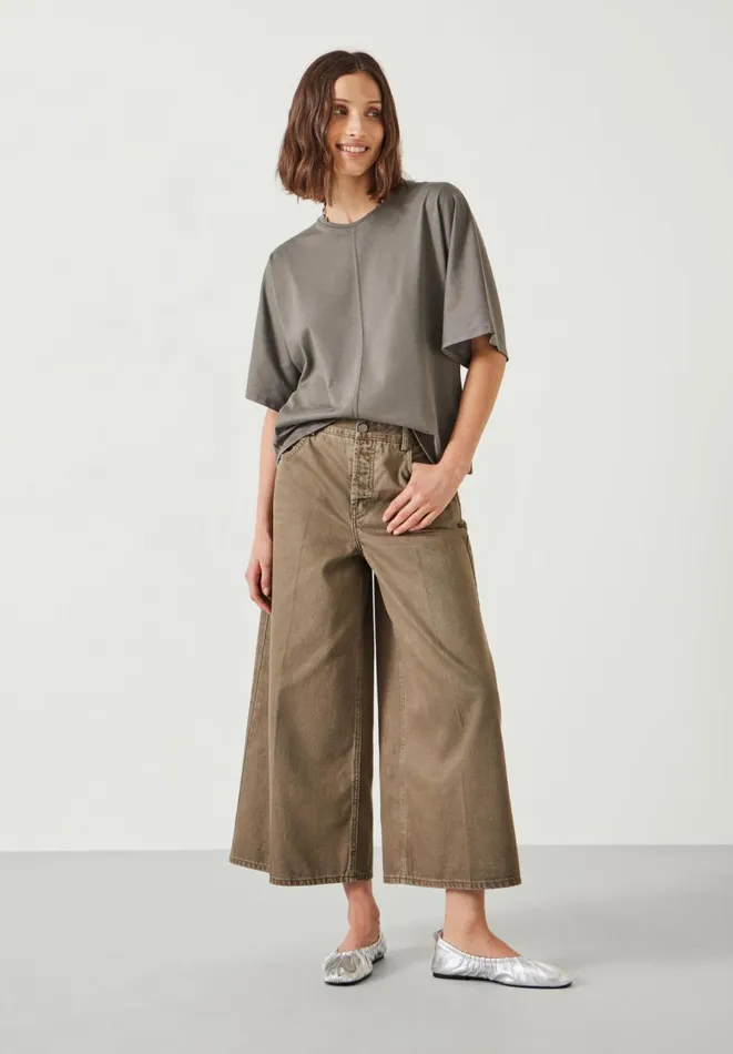 Hush Tops and Tshirts Women Tamara Relaxed TShirt Grey Hush Tops and Tshirts Women Tamara Relaxed TShirt Grey