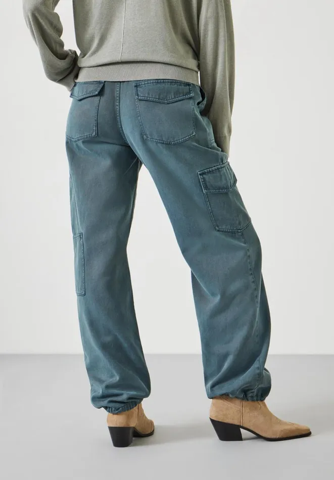Hush Trousers Women Beatrice Cargo Trousers Slate Hush Trousers Women Beatrice Cargo Trousers Slate