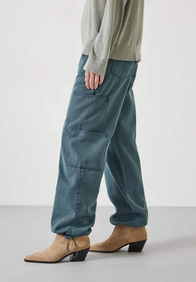 Hush Trousers Women Beatrice Cargo Trousers Slate Hush Trousers Women Beatrice Cargo Trousers Slate