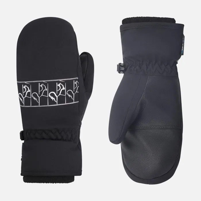 Kids Girls039 Jane IMP039R Ski Mittens Black200 Rossignol Accessories