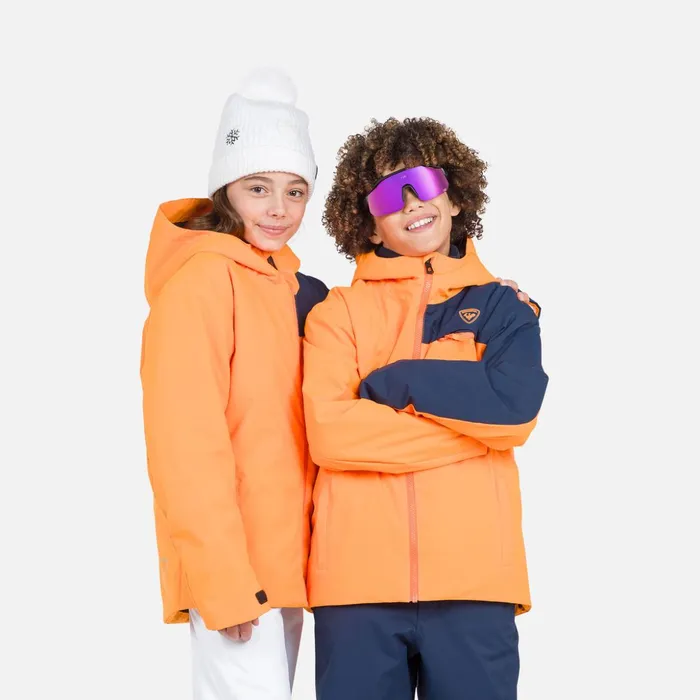 Kids Juniors039 Bicolor Ski Jacket Signal Rossignol Ski Jackets