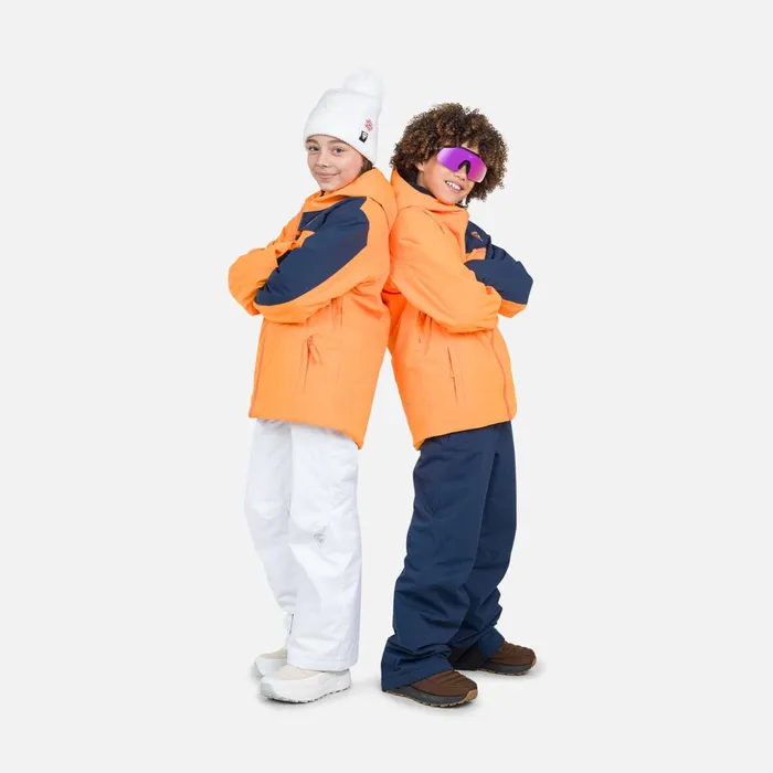 Kids Juniors039 Bicolor Ski Jacket Signal Rossignol Ski Jackets