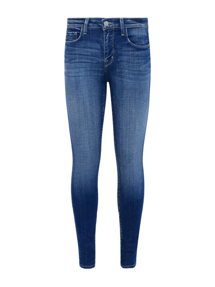 L039Agence Aged Denim Women Marguerite Jean Castaic
