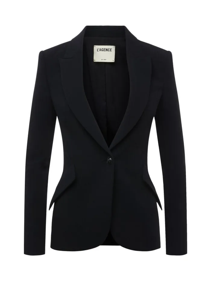L039Agence Blazers and Jackets Women Chamberlain Blazer Blackblack