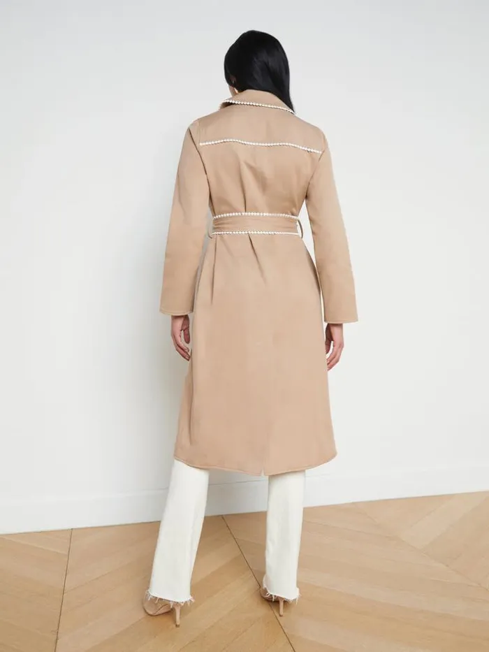 L039Agence Blazers and Jackets Women Venus Trench Coat Almond