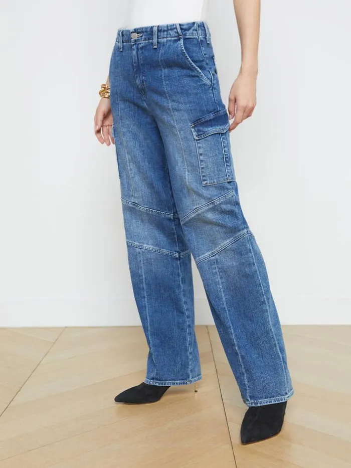 L039Agence Cargo Pants Women Brooklyn Cargo Jean Katella