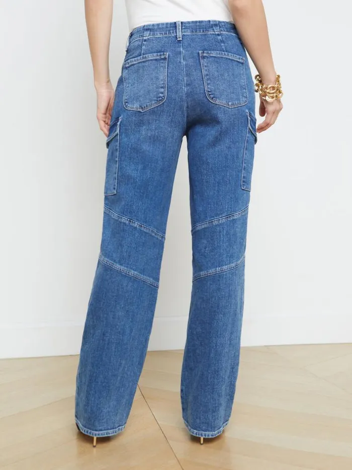 L039Agence Cargo Pants Women Brooklyn Cargo Jean Katella