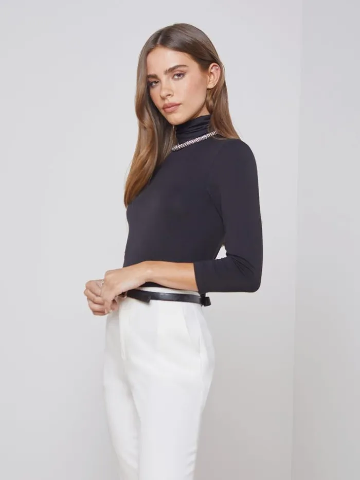 L039Agence Essentials Women Aja Top Black
