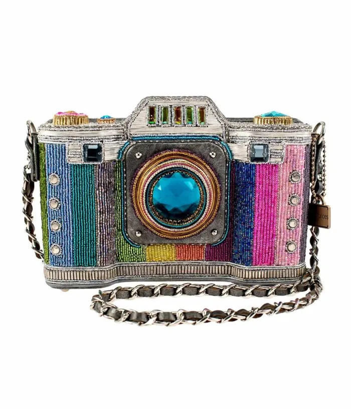 Mary Frances Life In Color Camera Crossbody Bag Accessories Unique Vintage Novelty Bags Mary Frances Life In Color Camera Crossbody Bag Accessories Unique Vintage Novelty Bags