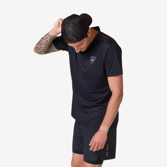Men Men039s Active Tee Black200 Rossignol Polos and Tees