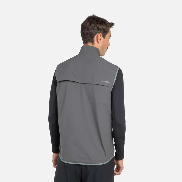Men Men039s Active Versatile XC Ski Vest Onyxgrey Rossignol Softshell and Lightweight Jackets
