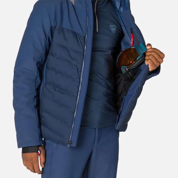 Men Men039s Djinn Welded Ski Jacket Darknavy715 Rossignol Ski and Snowboard Jackets