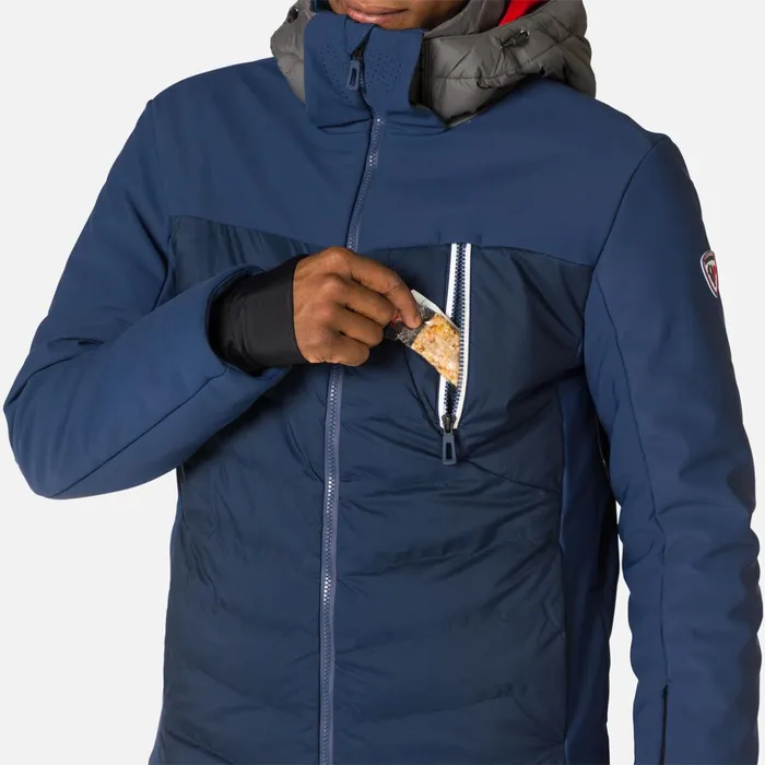 Men Men039s Djinn Welded Ski Jacket Darknavy715 Rossignol Ski and Snowboard Jackets