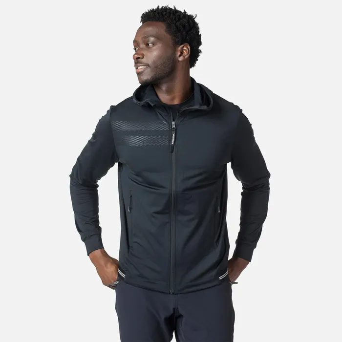 Men Men039s Eco FullZip Hoodie Black200 Rossignol Sweatshirts and Pullovers