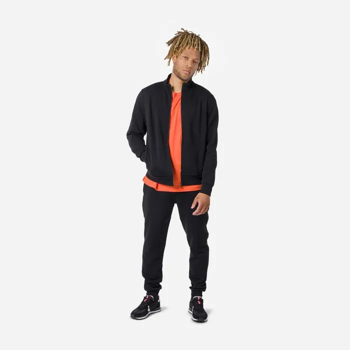 Men Men039s Fullzip Logo Fleece Sweatshirt Black200 Rossignol Sweatshirts and Pullovers
