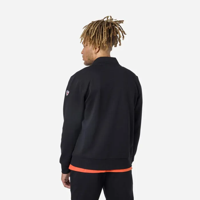 Men Men039s Fullzip Logo Fleece Sweatshirt Black200 Rossignol Sweatshirts and Pullovers