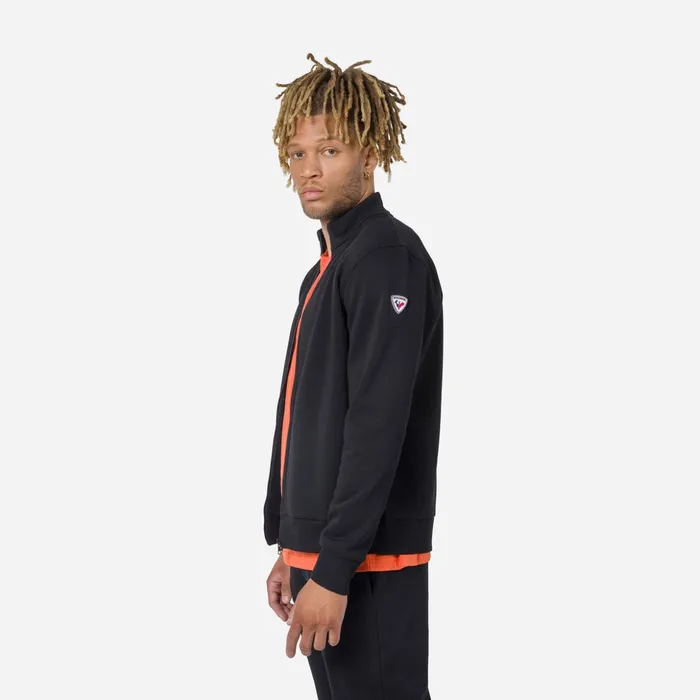 Men Men039s Fullzip Logo Fleece Sweatshirt Black200 Rossignol Sweatshirts and Pullovers