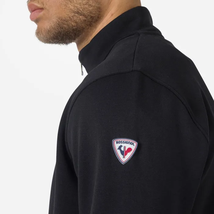 Men Men039s Fullzip Logo Fleece Sweatshirt Black200 Rossignol Sweatshirts and Pullovers