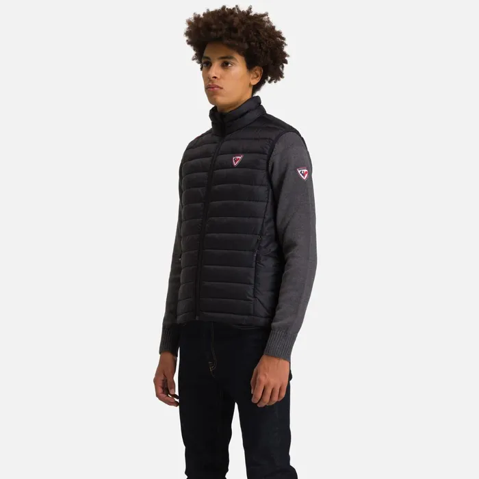 Men Men039s Insulated Vest 180GR Black200 Rossignol Softshell and Lightweight Jackets