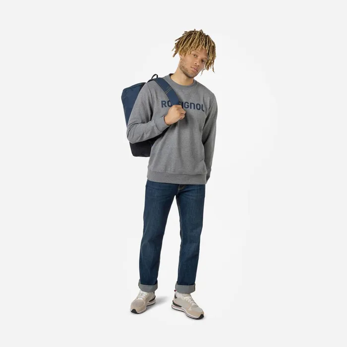 Men Men039s Logo Fleece Sweatshirt Round Neck Heathergrey280 Rossignol Sweatshirts and Pullovers Men Men039s Logo Fleece Sweatshirt Round Neck Heathergrey280 Rossignol Sweatshirts and Pullovers
