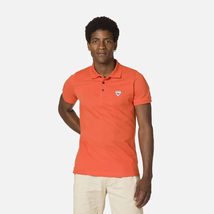 Men Men039s Logo Polo Flameorange Rossignol Polos and Tees