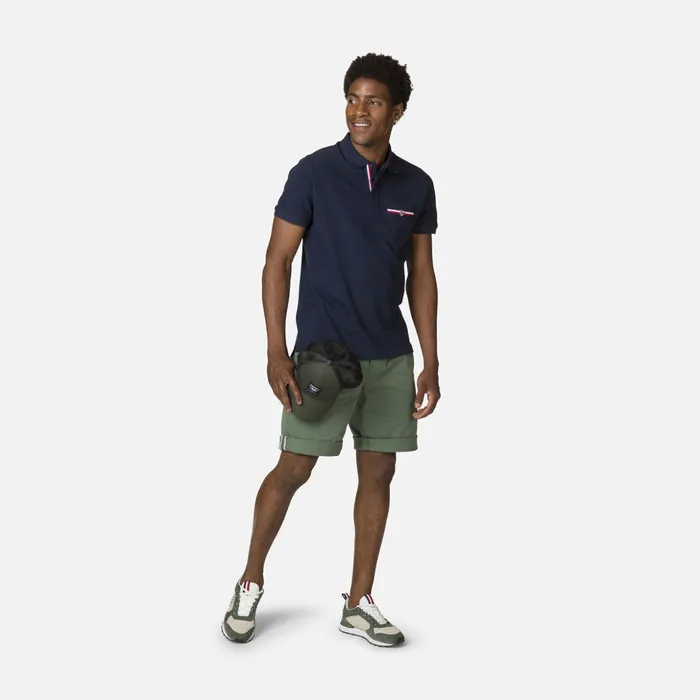 Men Men039s Pocket Logo Polo Shirt Darknavy715 Rossignol Polos and Tees