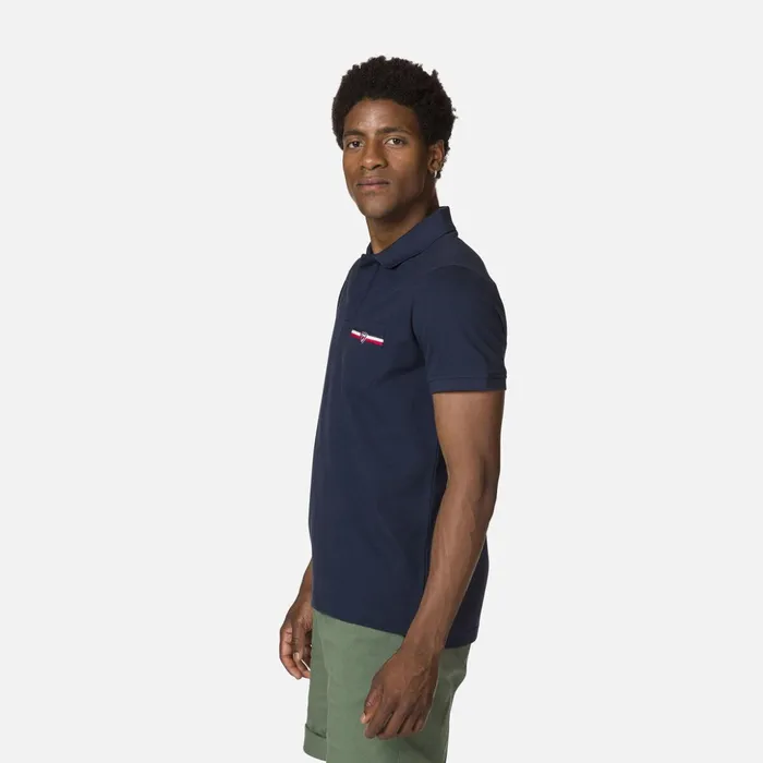 Men Men039s Pocket Logo Polo Shirt Darknavy715 Rossignol Polos and Tees