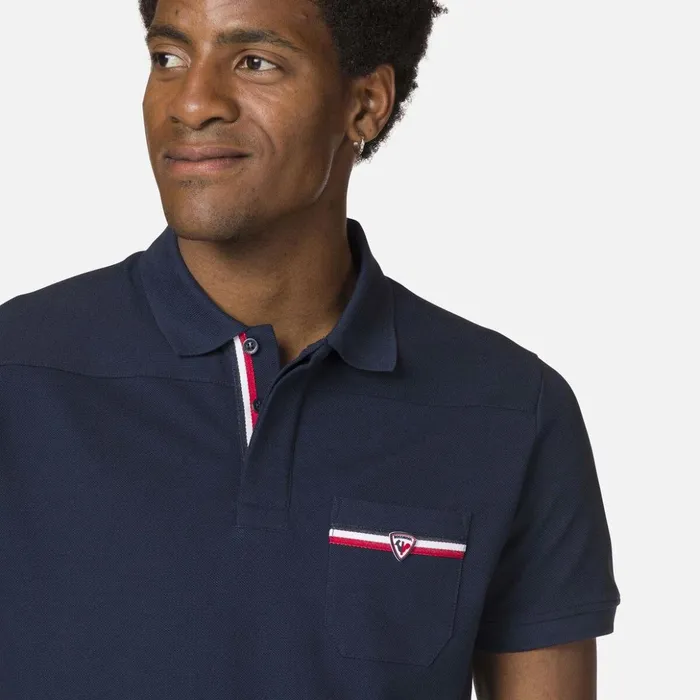 Men Men039s Pocket Logo Polo Shirt Darknavy715 Rossignol Polos and Tees