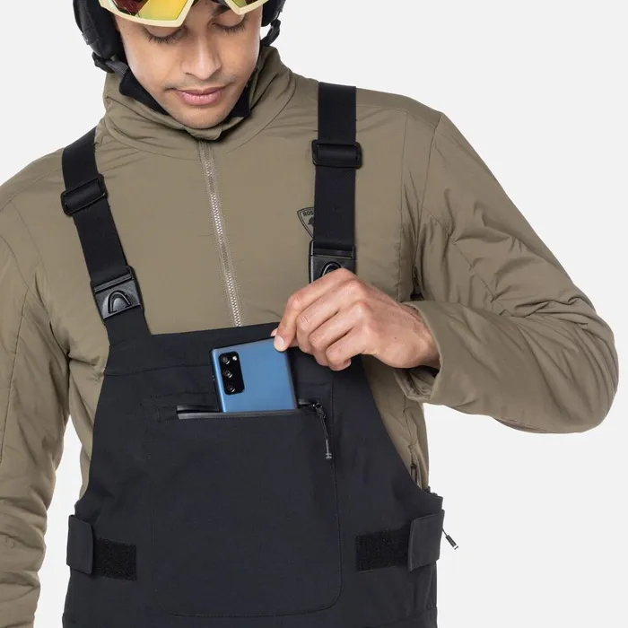 Men Men039s SKPR 3L Ayr Bib Pants Black200 Rossignol Ski Pants